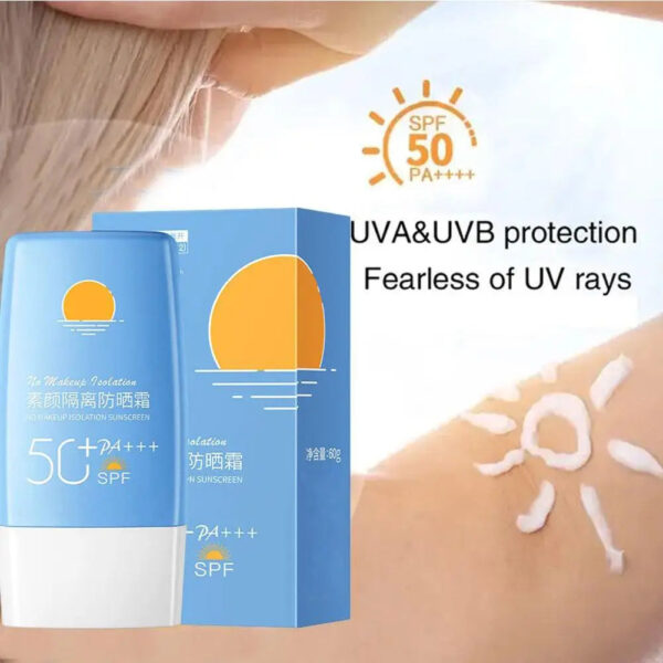 Whitening UV Protection Pre-makeup Skin Care 60g Sunscreen - Image 2